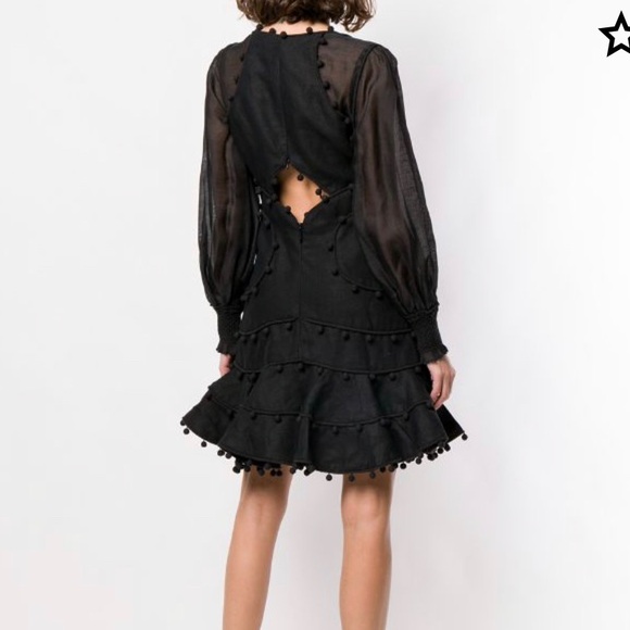 🆕Zimmermann Bauble Corsage Mini Dress Sz 1 =US4-6 - Picture 7 of 9